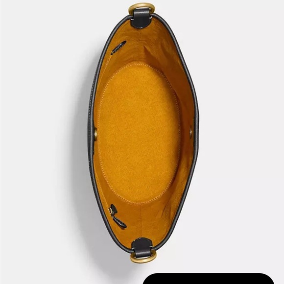 Coach glovetanned Dakota Bucket Bag black - Picture 9 of 11